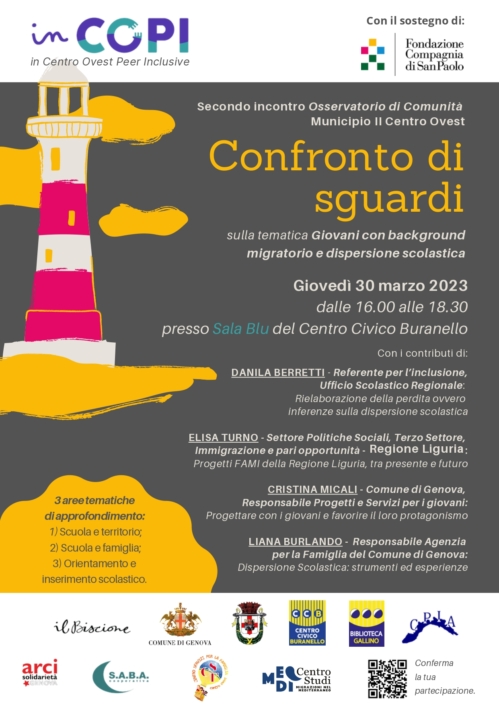 SECONDO Confronto di sguardi Osservatorio di Comunità