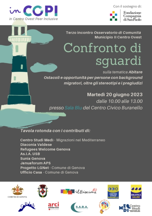 TERZO Confronto di sguardi Osservatorio di Comunità