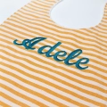 bavaglino personalizzato con il nome adele