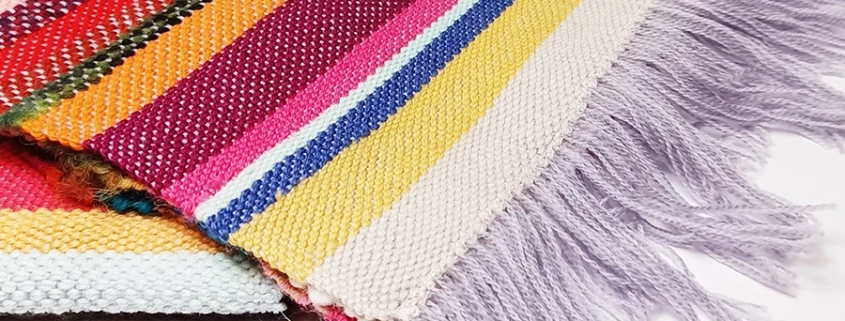 sciarpe sciarpa colorata a righe di diversi colori